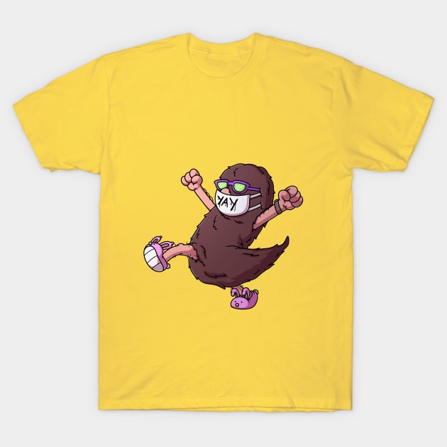 Hairy Dude T-Shirt by TheMaskedTooner